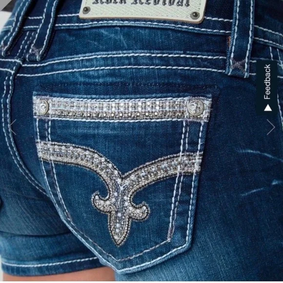 Rock Revival Sherry Stretch Short - Picture 2 of 11